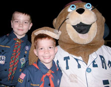 Otter with Scouts